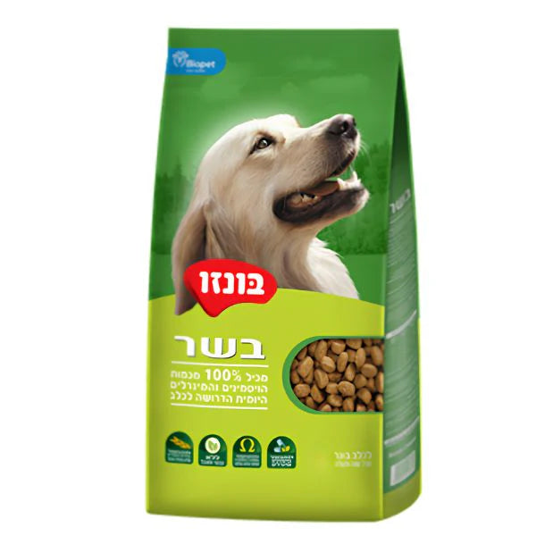 בונזו בשר מזון לכלבים - 10.2 ק"ג