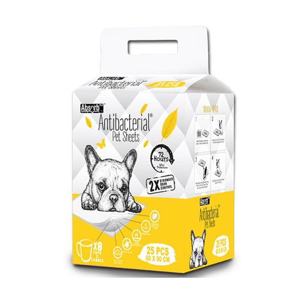 Absorb Plus Antibacterial Pet Sheets Pee Pad.png