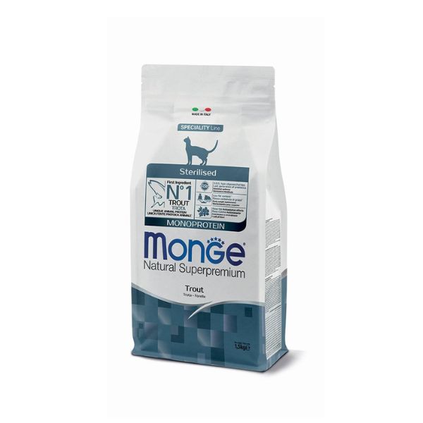 מונג חתולים מסורסים/מעוקרים סטרלייז פורל - 1.5 ק"ג