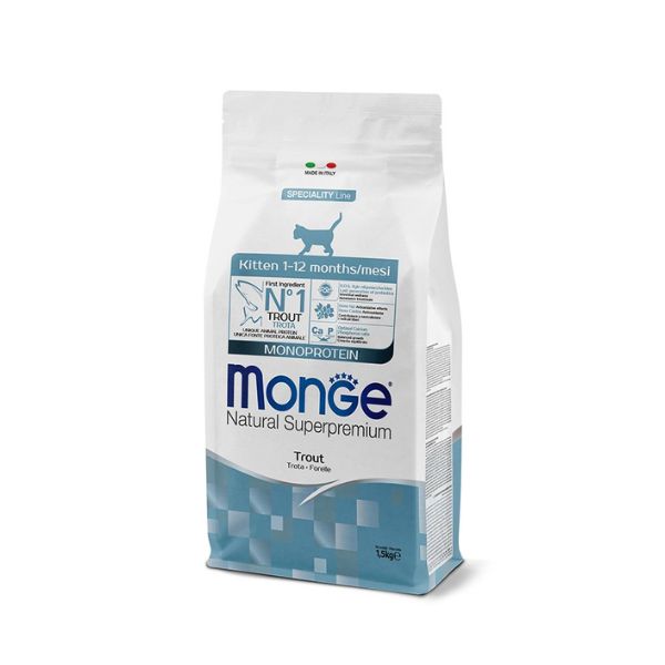 מונג' קיטן לגורי חתולים פורל- 1.5 ק"ג