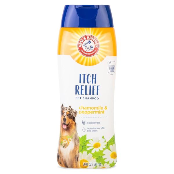 שמפו להקלה על גירודים קמומיל מנטה - 590 מ"ל Arm & Hammer